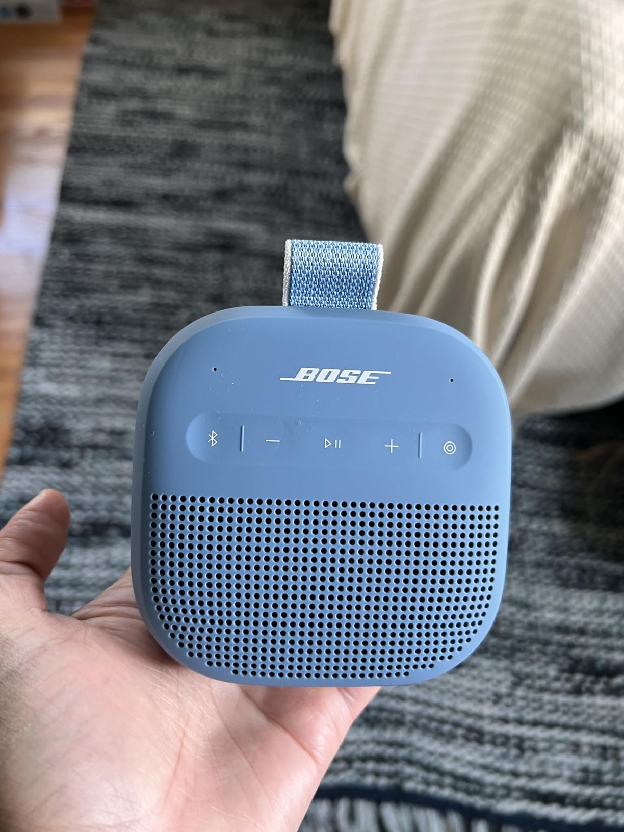 Bose SoundLink Micro Portable Bluetooth Speaker (2nd Gen), Wireless Outdoor Speaker, Up to 12 Hours Battery Life, Waterproof and Dustproof, Black customer photo 2