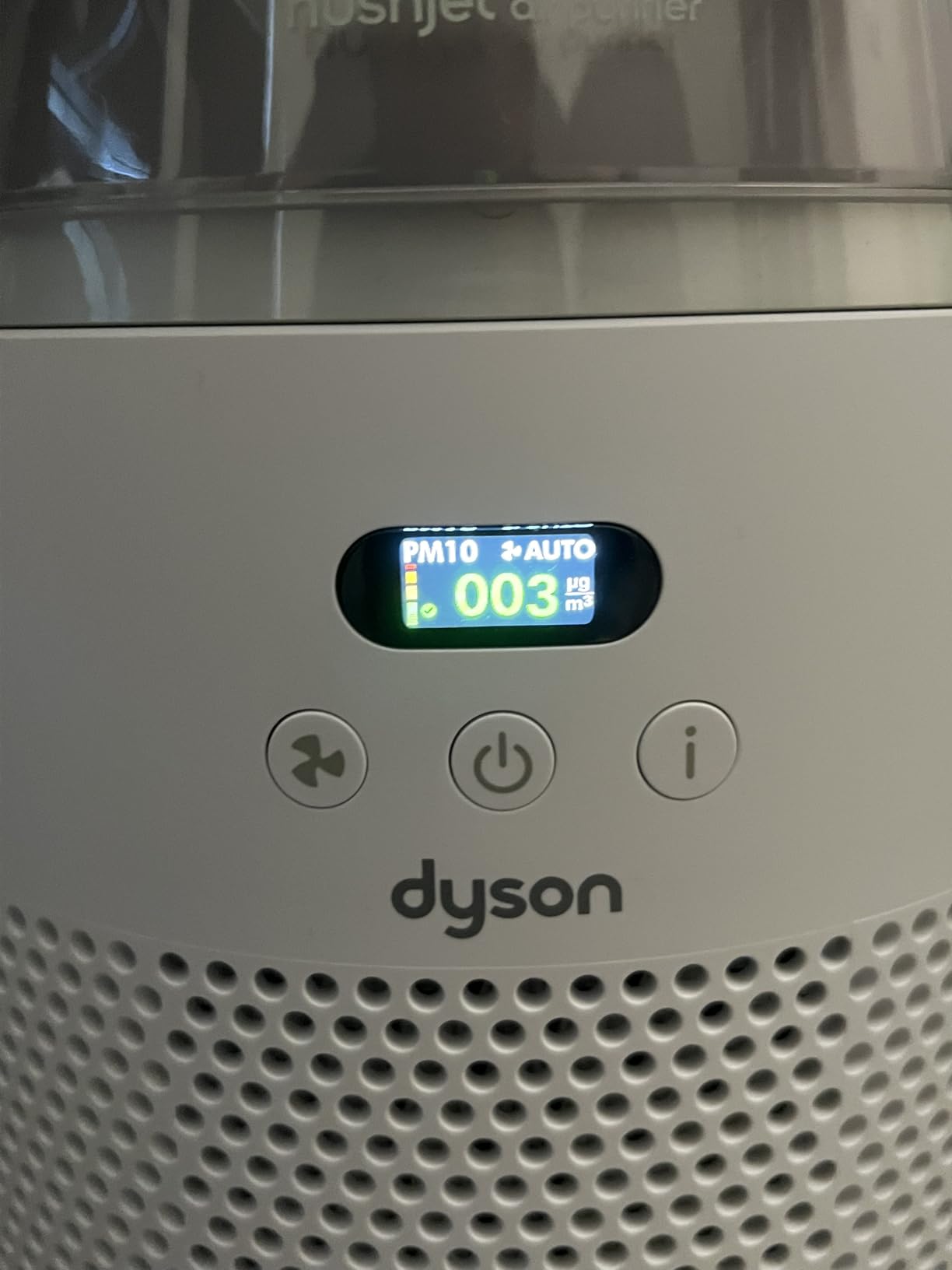 Dyson Hushjet Compact Air Purifier, Powerful, Whisper-quiet (White/Silver) customer photo 2