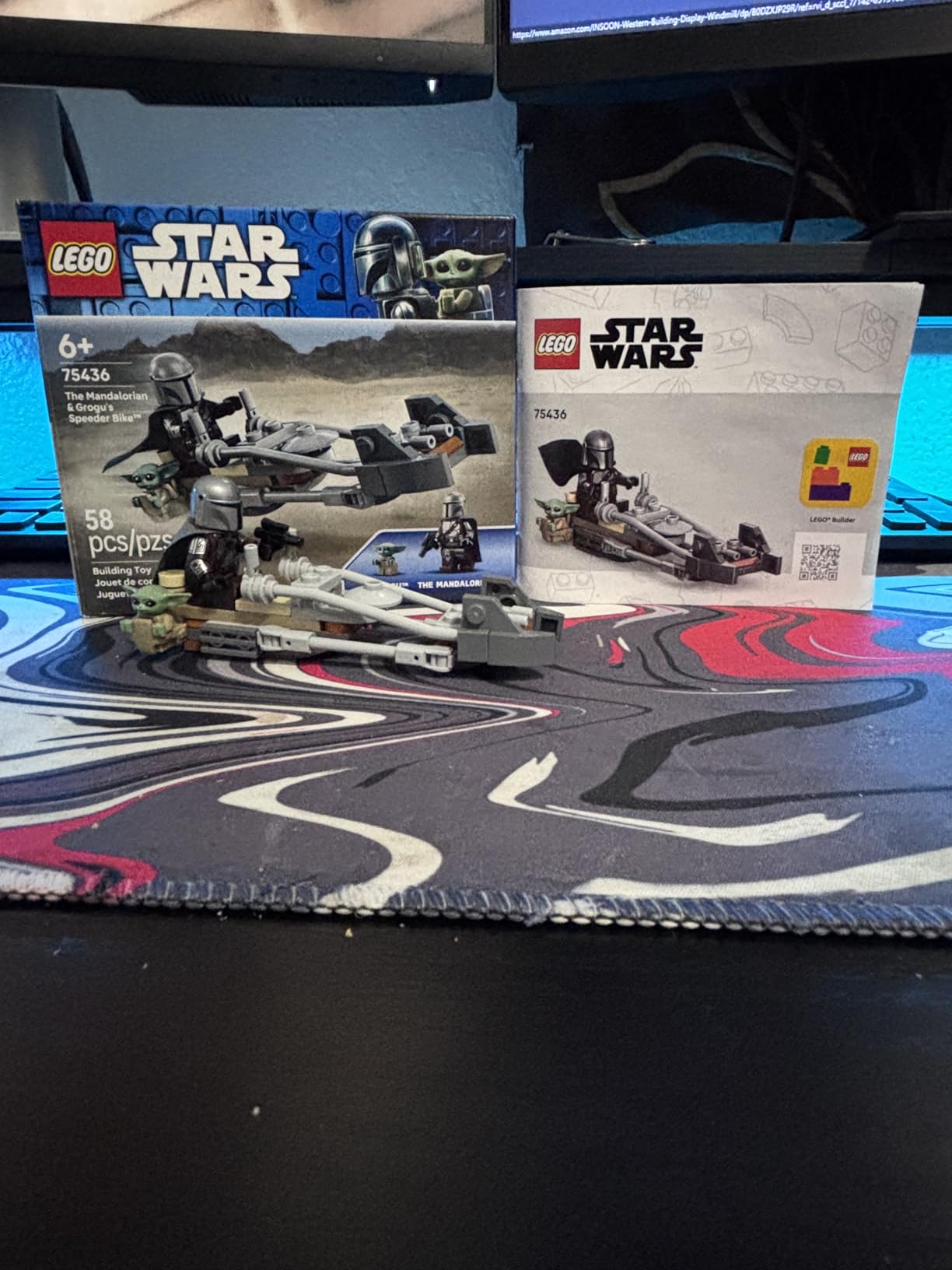 LEGO Star Wars The Mandalorian & Grogu’s Speeder Bike 75436 customer photo 2