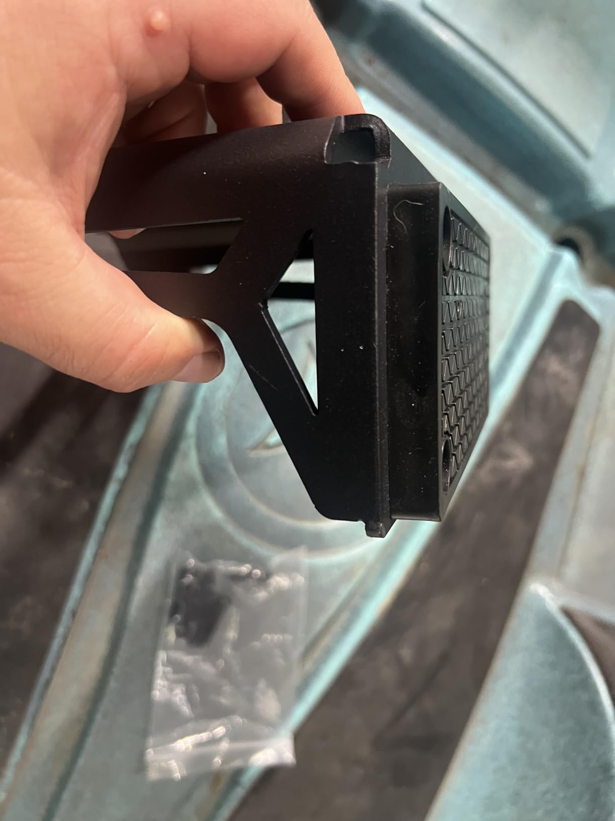 Universal Transom Trolling Motor Mount for Kayaks,Heavy Duty Marine-Grade customer photo 1