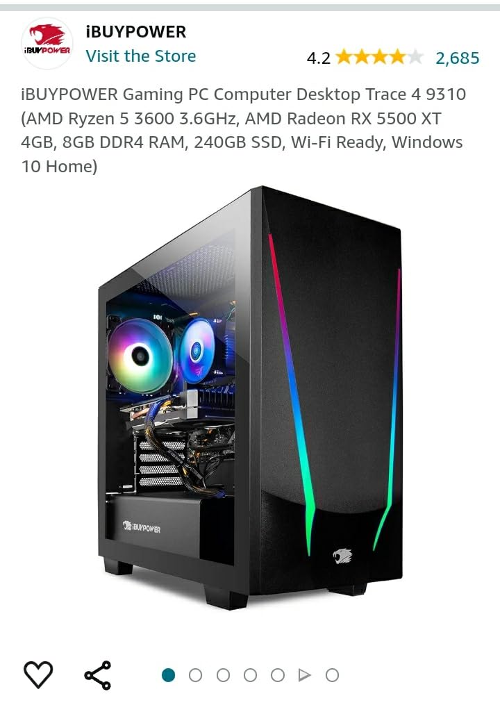 iBUYPOWER Element Gaming PC customer photo 1