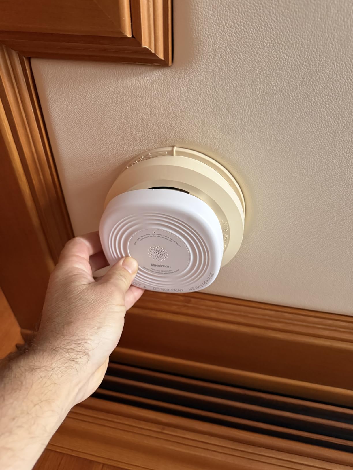 Heiman Smoke Detector Carbon Monoxide Detector Combo 10-Year Sealed Battery customer photo 1