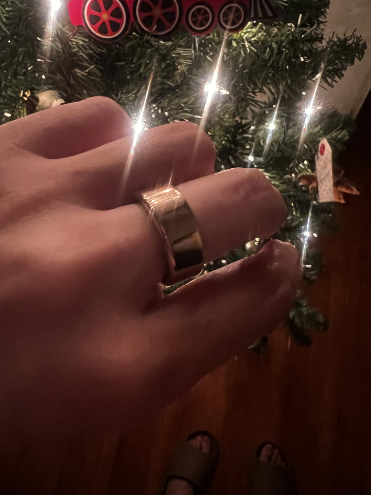 Smart Ring | No Subscription Health Tracker Enamel Color Size7 customer photo 2
