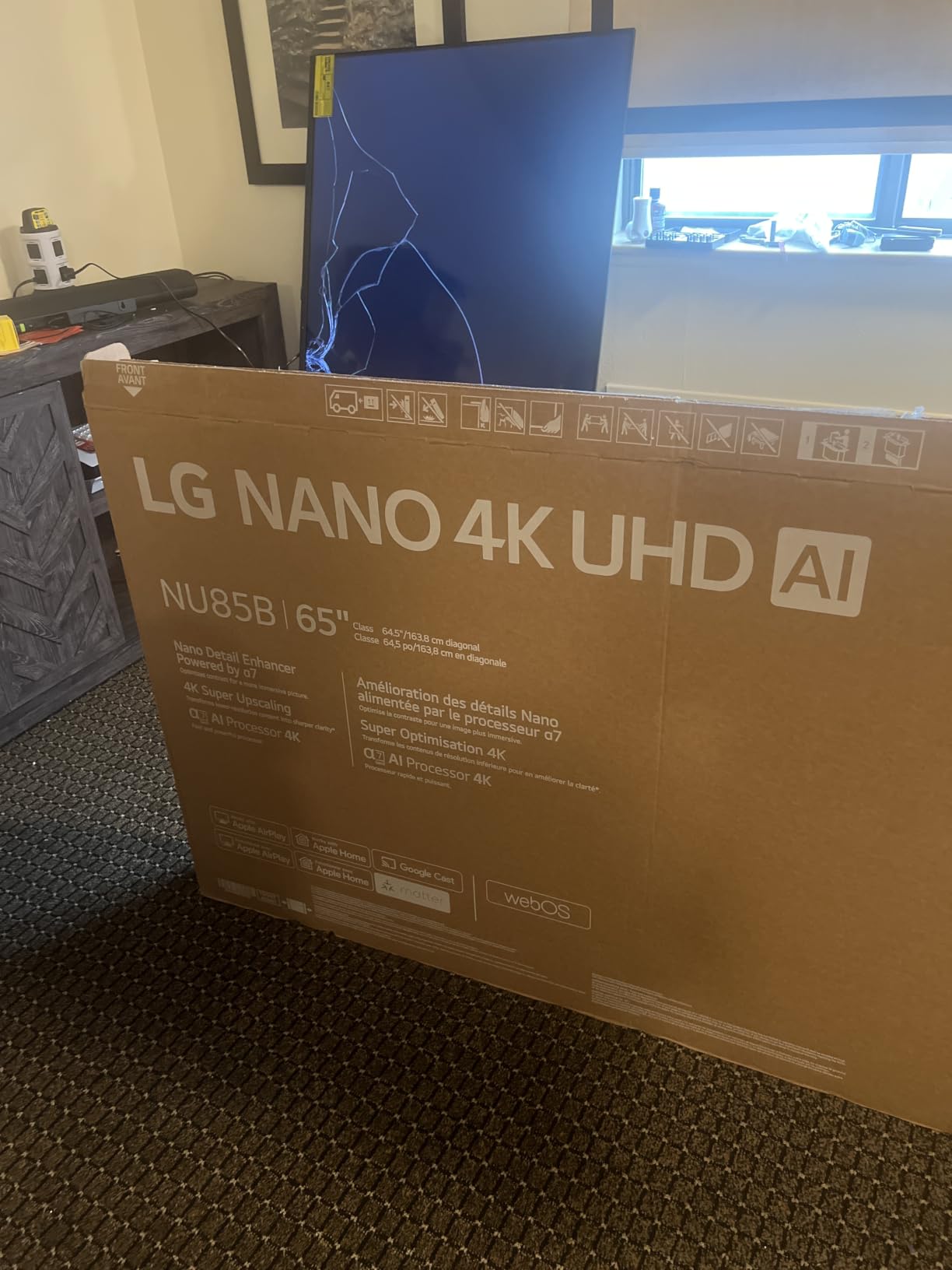 LG NU85 98 Nano AI customer photo 2
