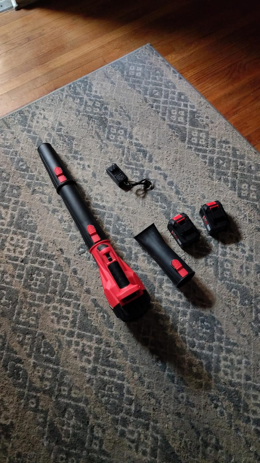 Electric Leaf Blower Cordless with Battery and Charger for Lawn Care Small customer photo 2