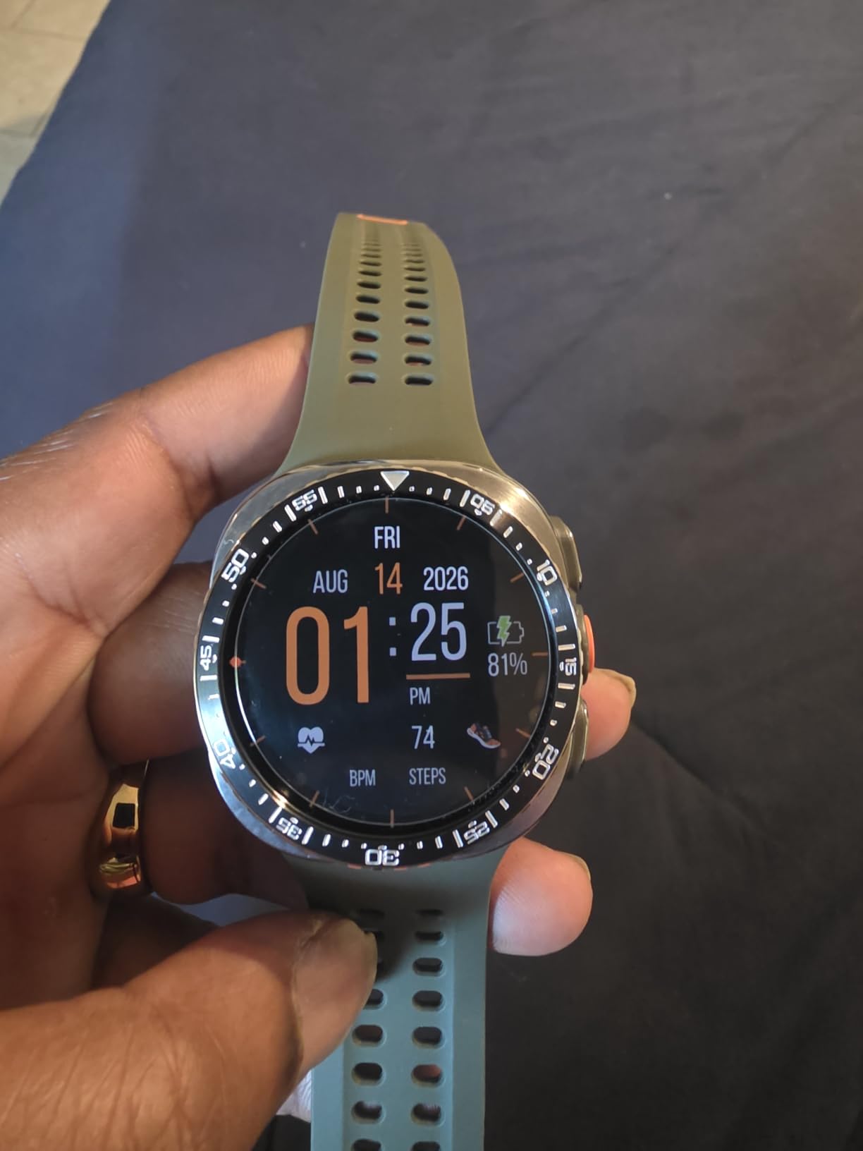Samsung Galaxy Watch Ultra2, Titanium Silver, 47mm LTE Smartwatch customer photo 2