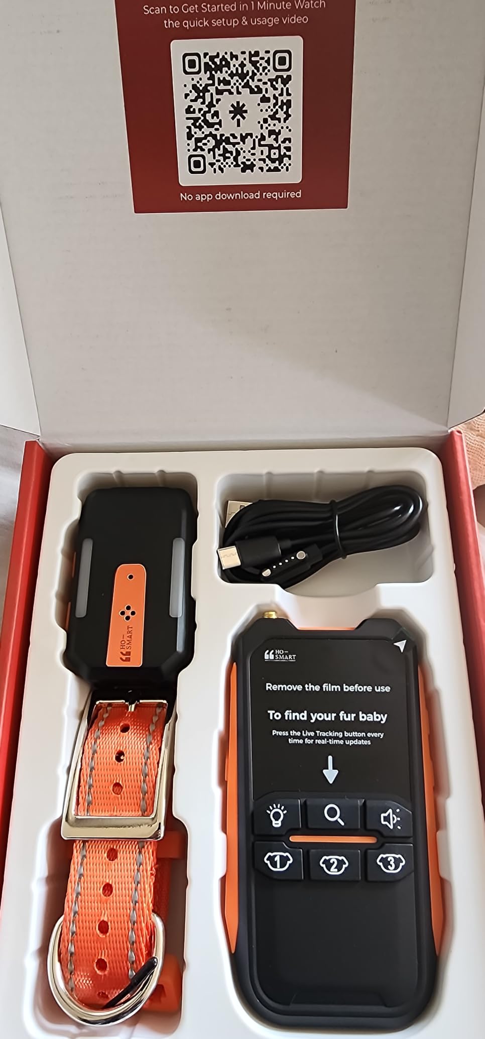 eMACROS Dog GPS Tracker No Subscription, Off-Grid, Up to 3 Mile Long Range customer photo 1
