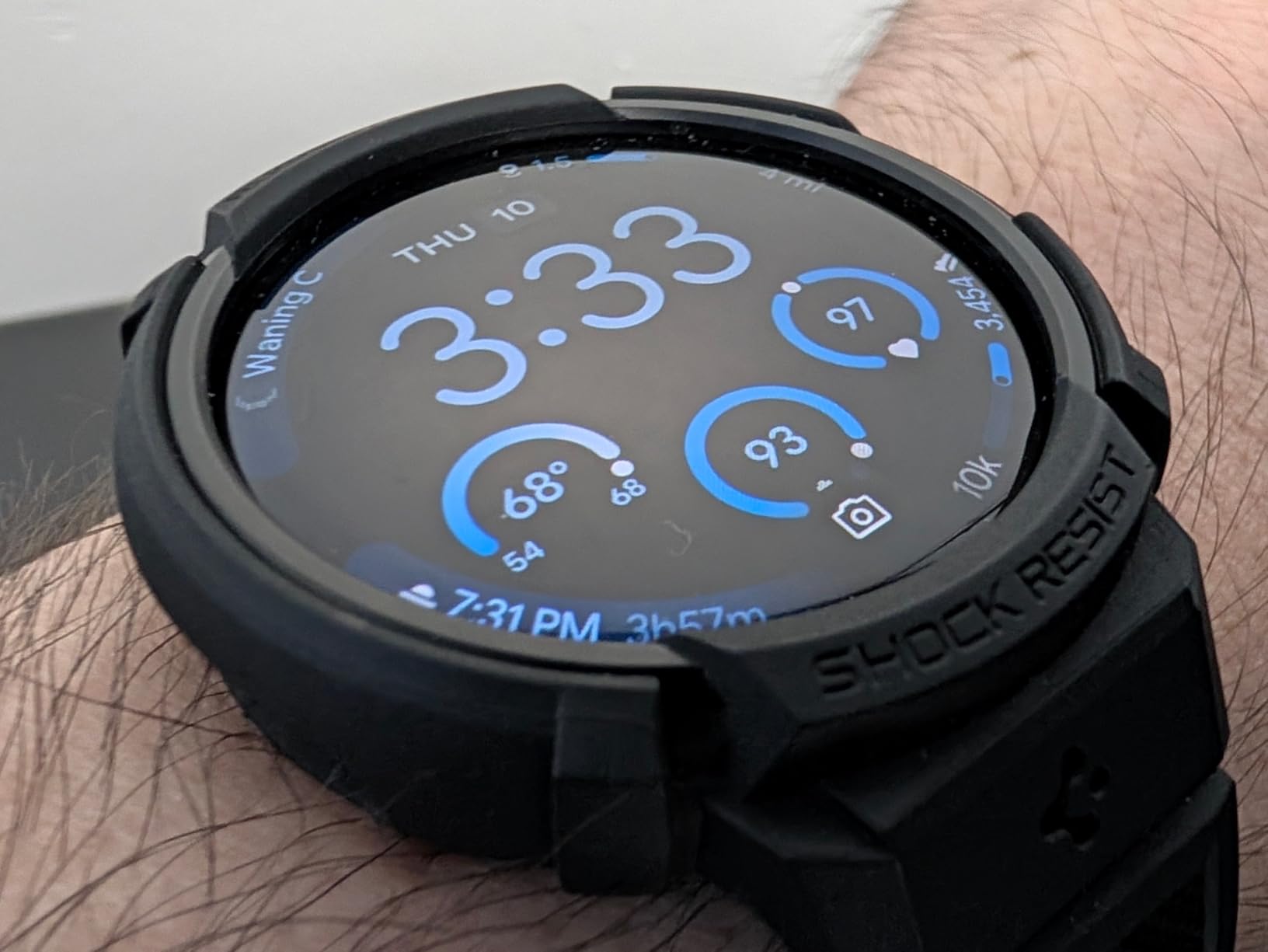 Google Pixel Watch 5 (45mm) - Android Smartwatch - Obsidian - Wi-Fi customer photo 2