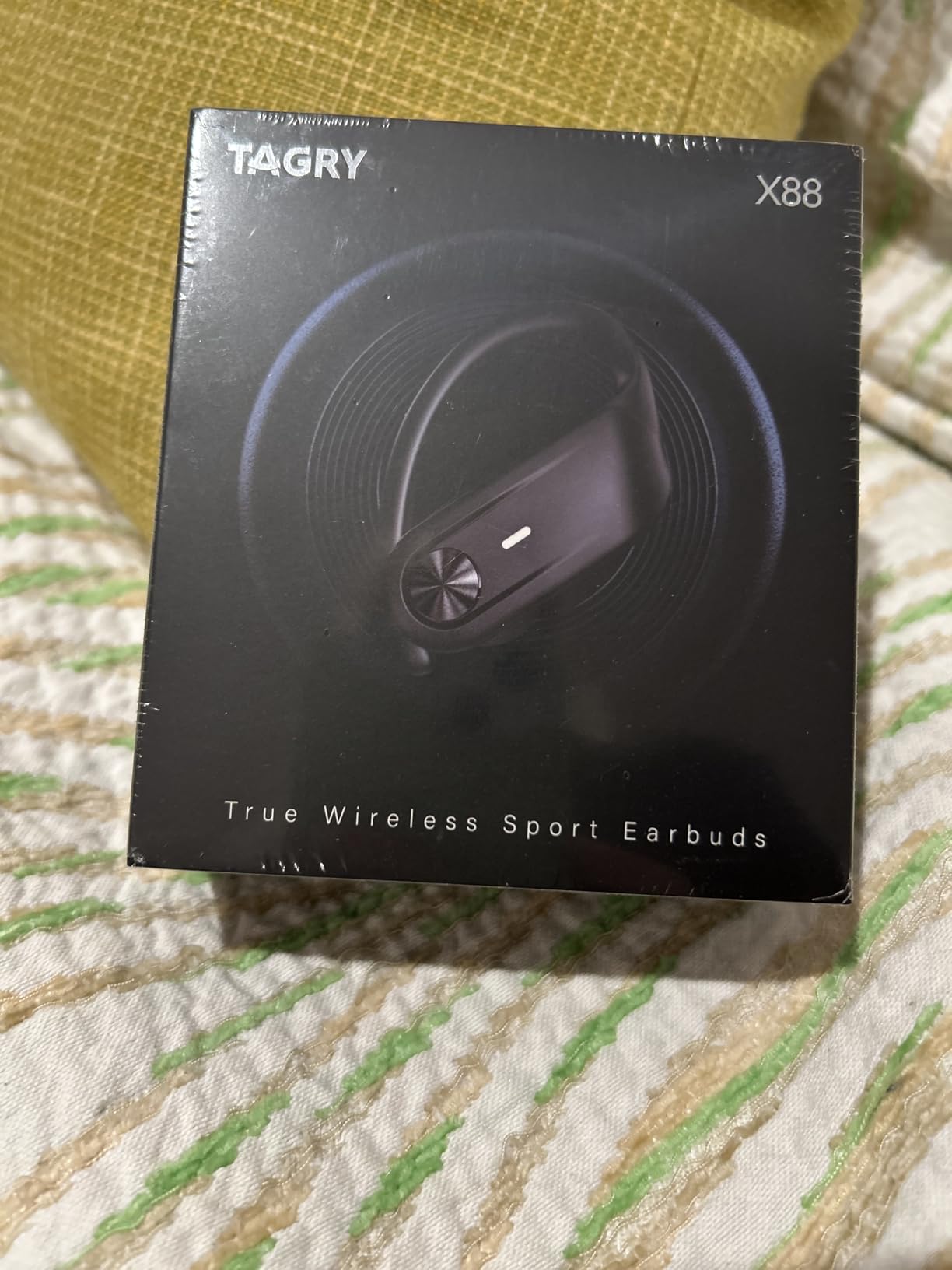 TAGRY Hybrid Active Noise Cancelling Wireless Ear Buds 80 Hrs Playtime Hi-Res Stereo Quality Bluetooth Earbuds with Transparency Mode Headphones Bluetooth Earhooks ANC Earphones for Work customer photo 1
