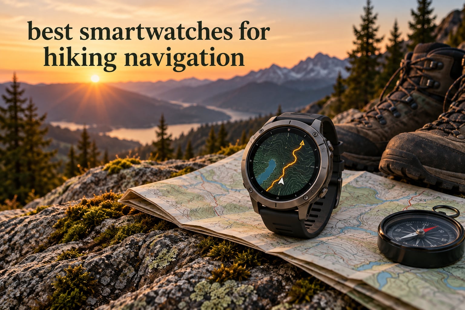 best smartwatches for hiking navigation