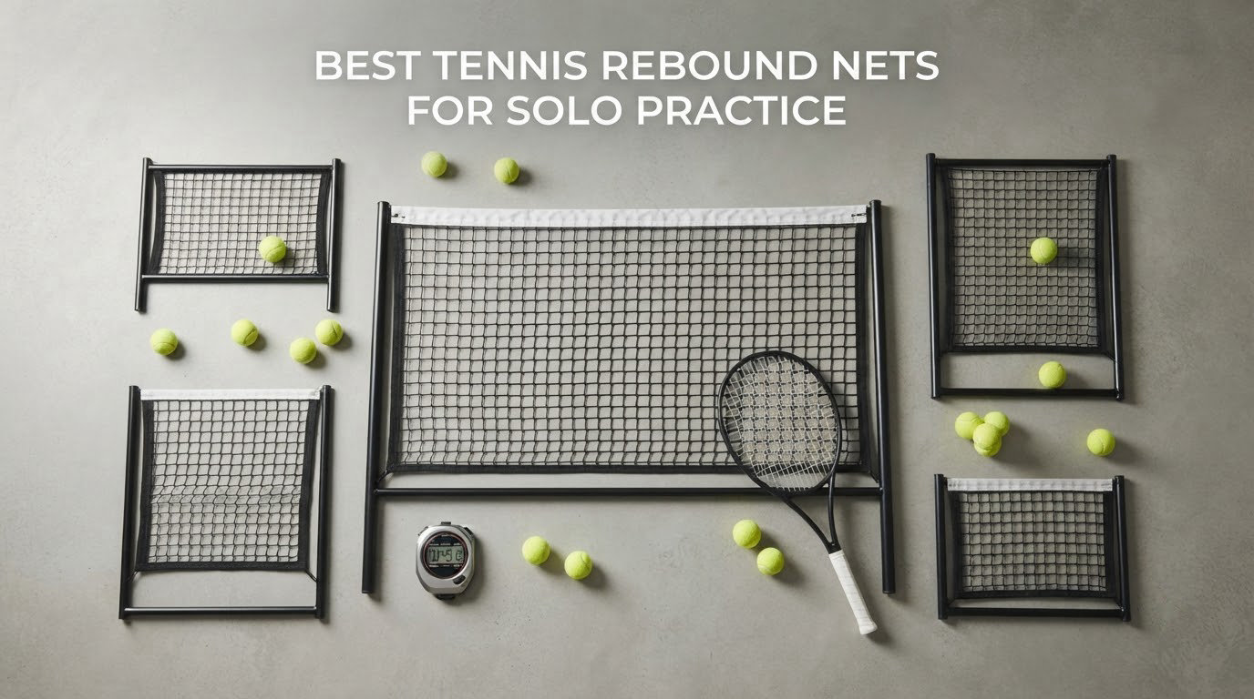 best tennis rebound nets for solo practice