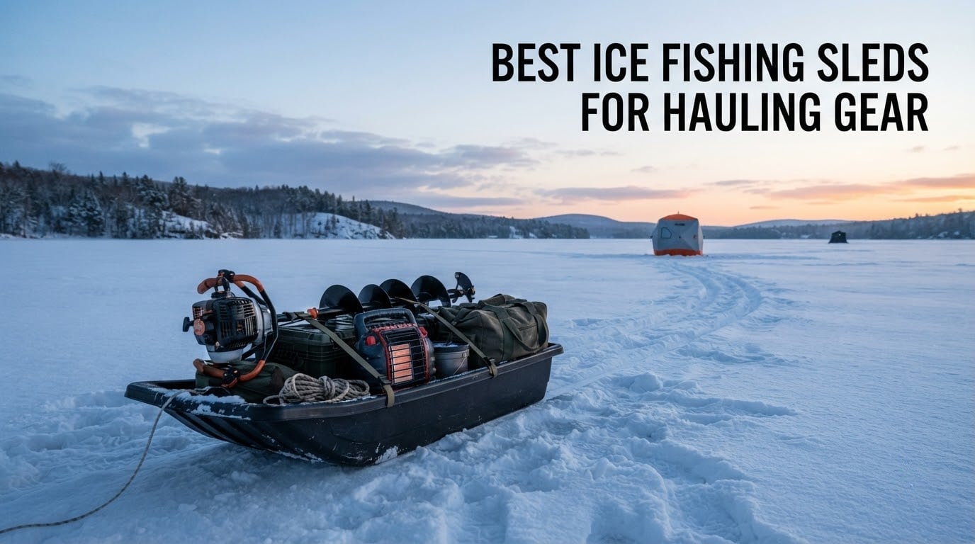 best ice fishing sleds for hauling gear