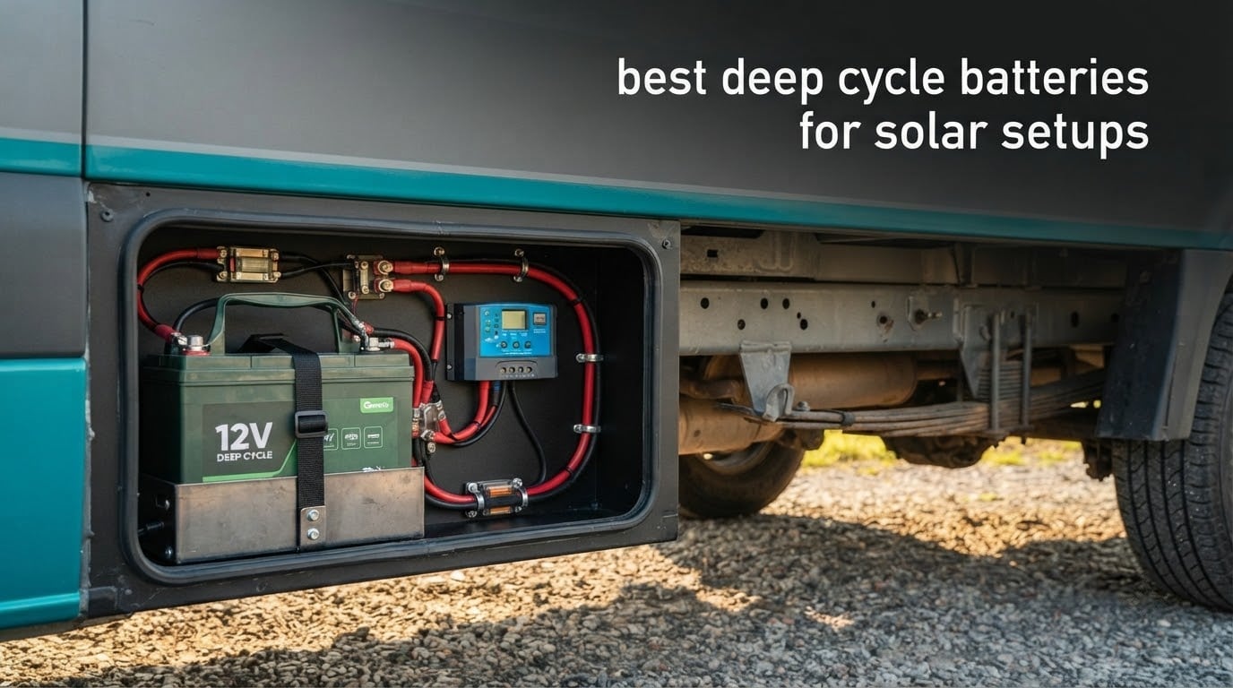 best deep cycle batteries for solar setups