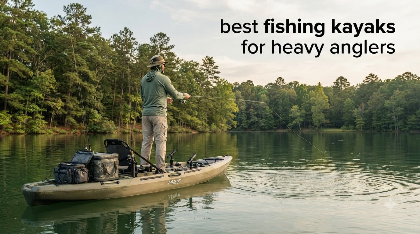 best fishing kayaks for heavy anglers