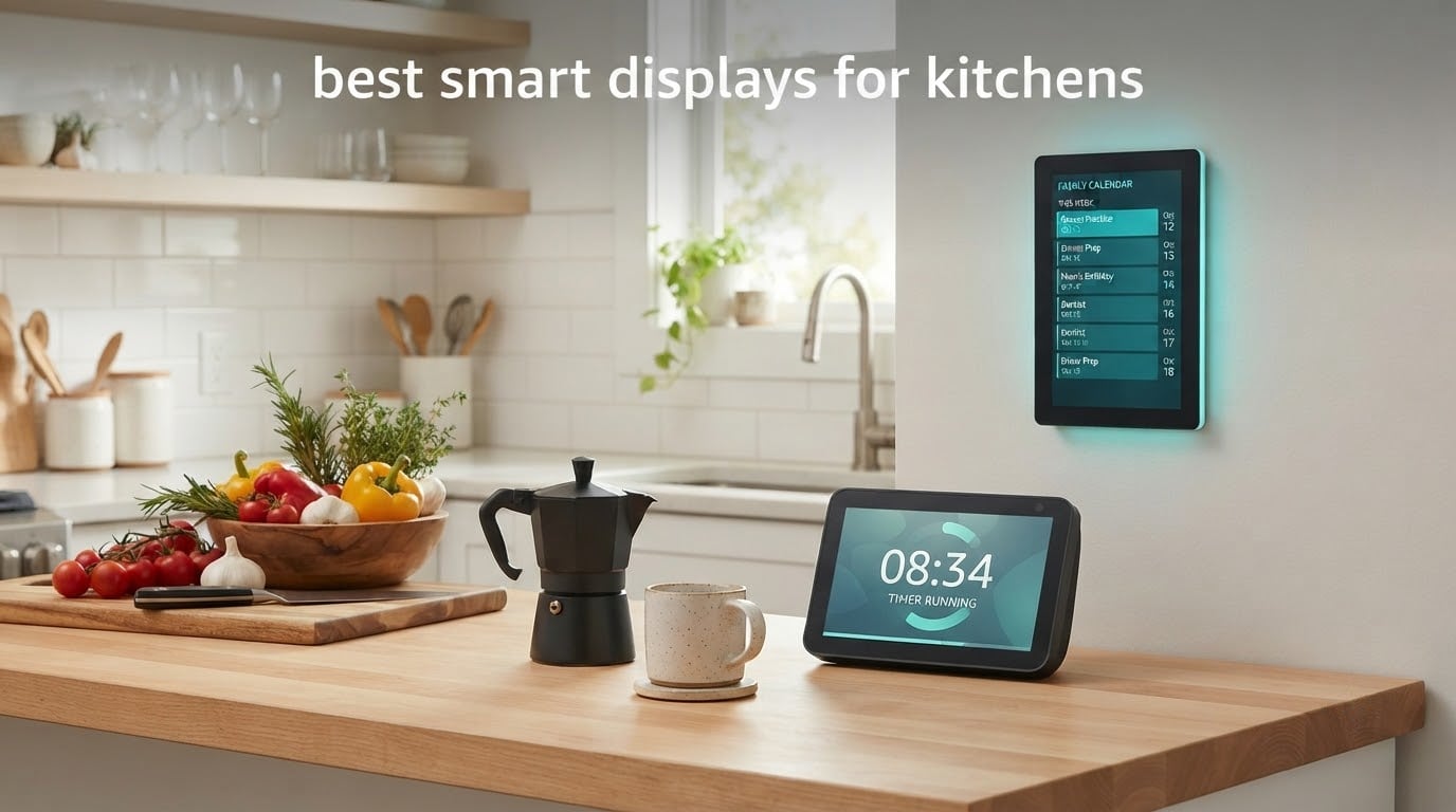 best smart displays for kitchens