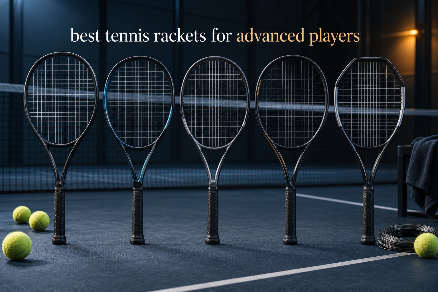 best tennis rackets for advanced players