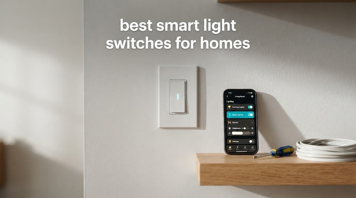 best smart light switches for homes