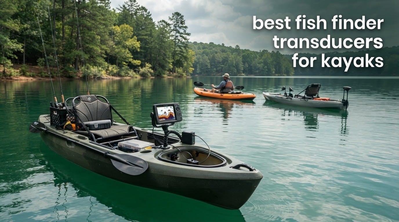 best fish finder transducers for kayaks