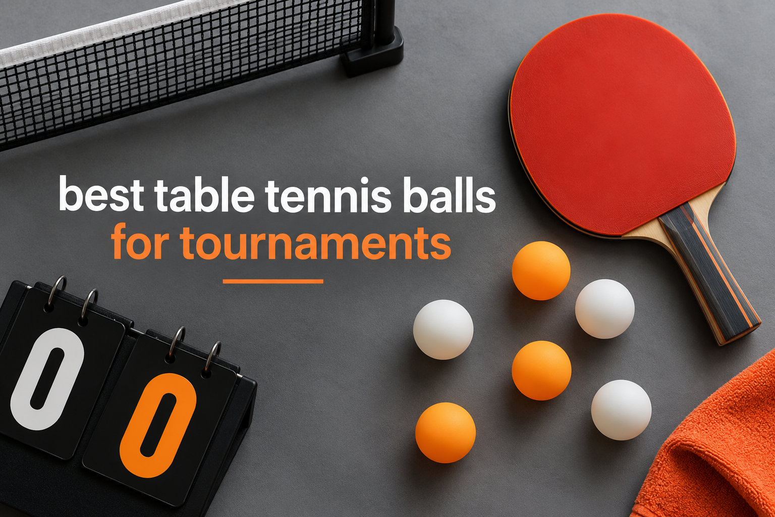 best table tennis balls for tournaments