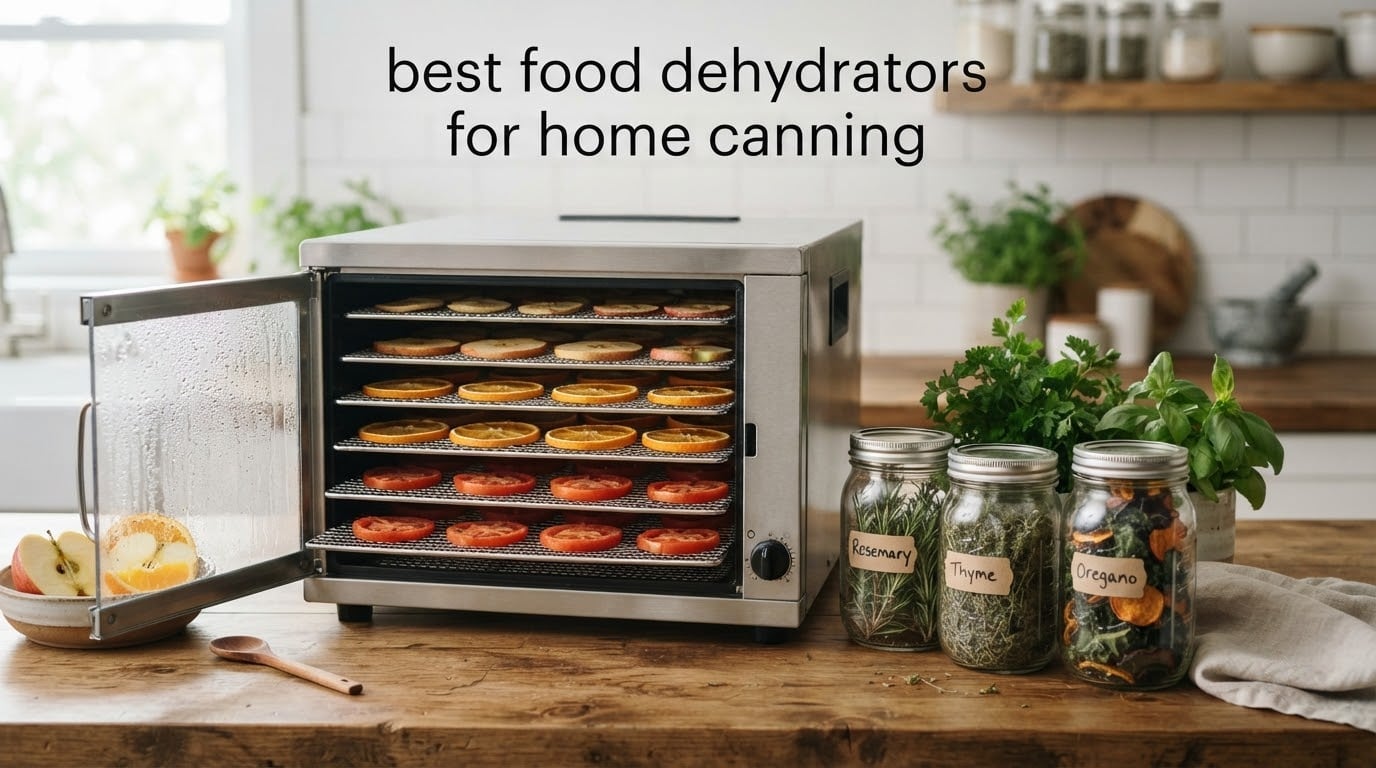 best food dehydrators for home canning