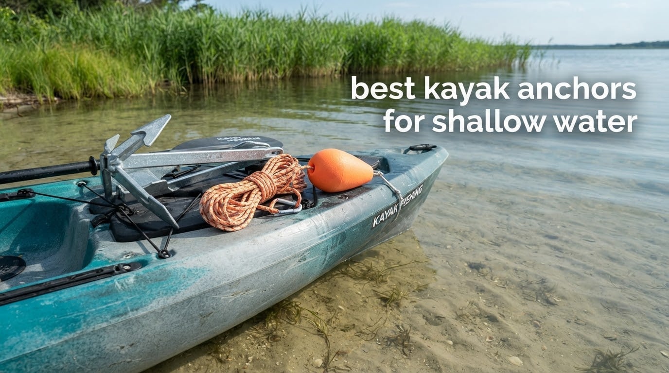 best kayak anchors for shallow water