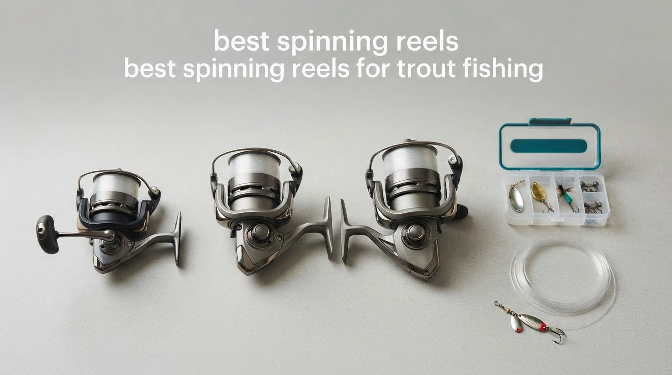 best spinning reels for trout fishing