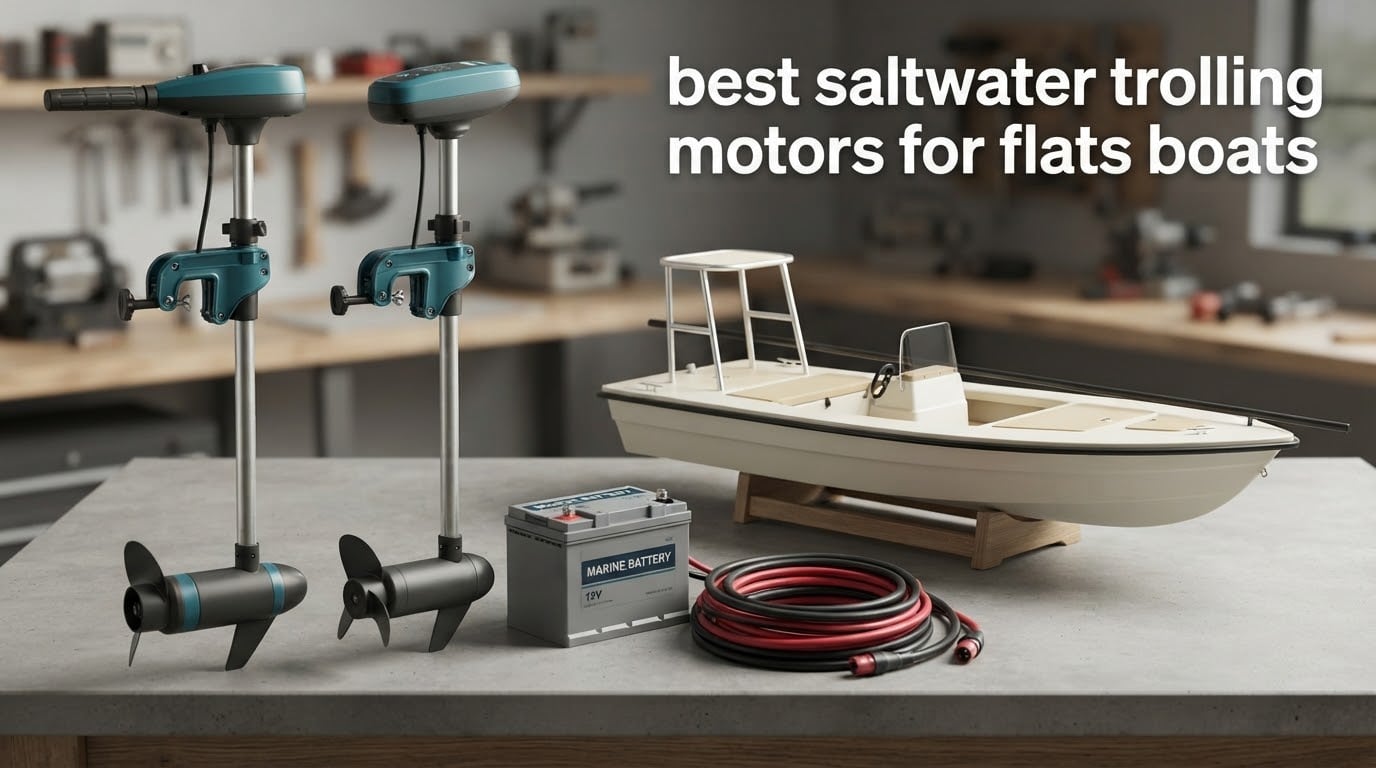 best saltwater trolling motors for flats boats
