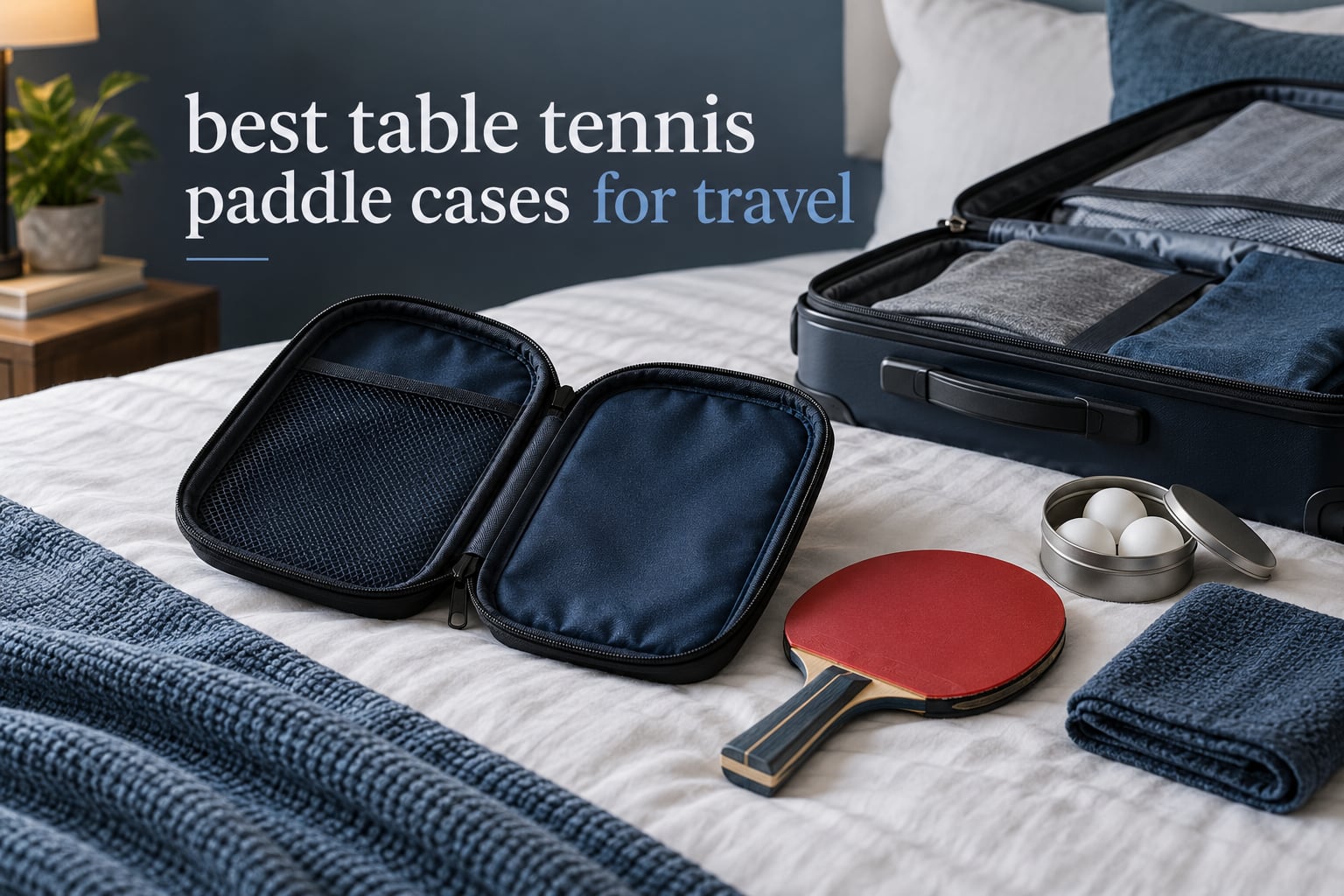 best table tennis paddle cases for travel