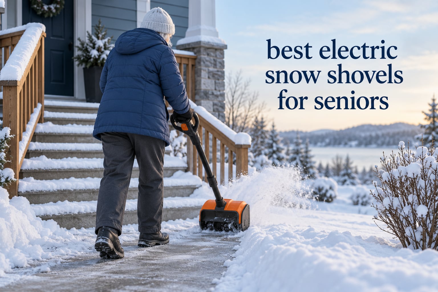 best electric snow shovels for seniors