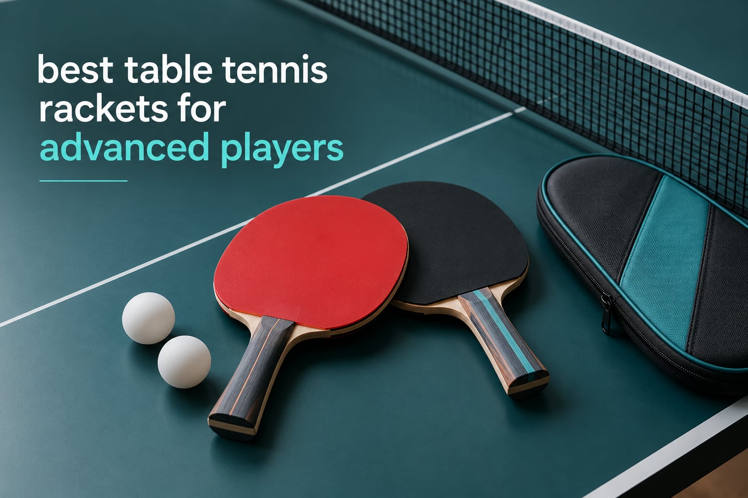 best table tennis rackets for advanced players