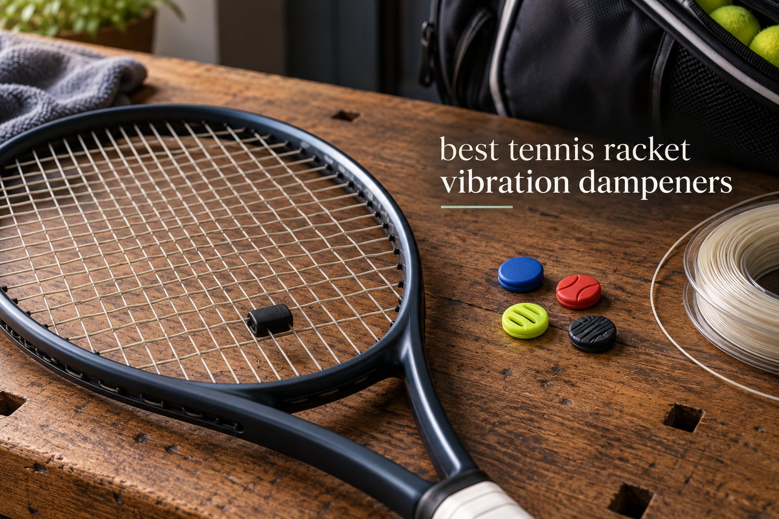 best tennis racket vibration dampeners