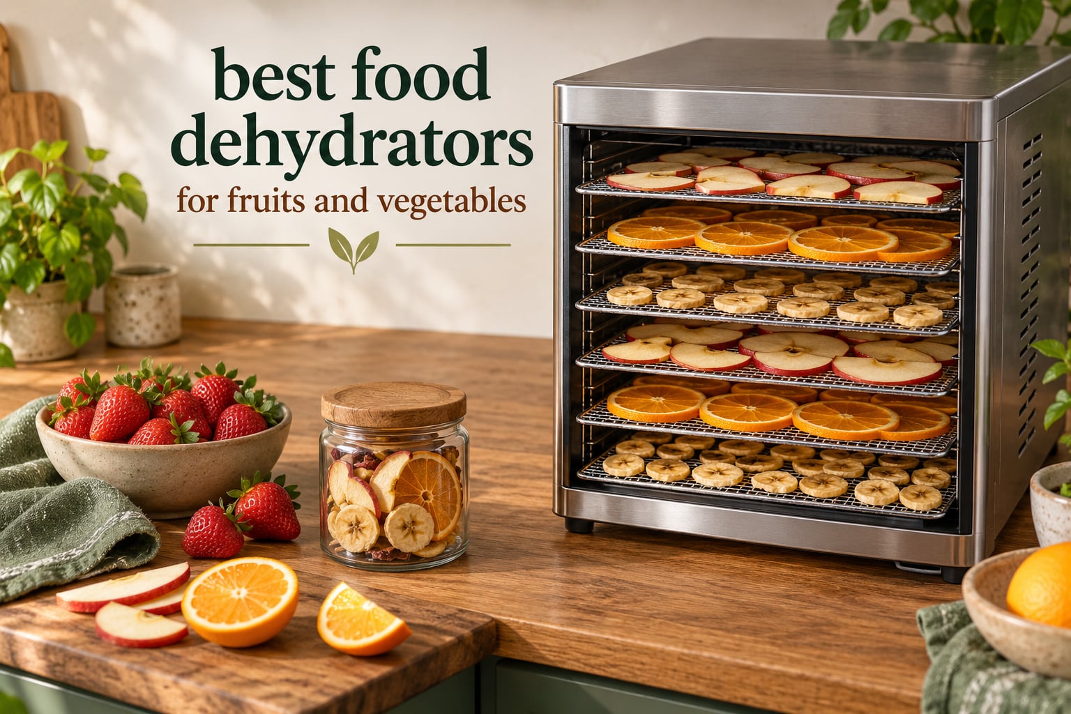 best food dehydrators for fruits and vegetables
