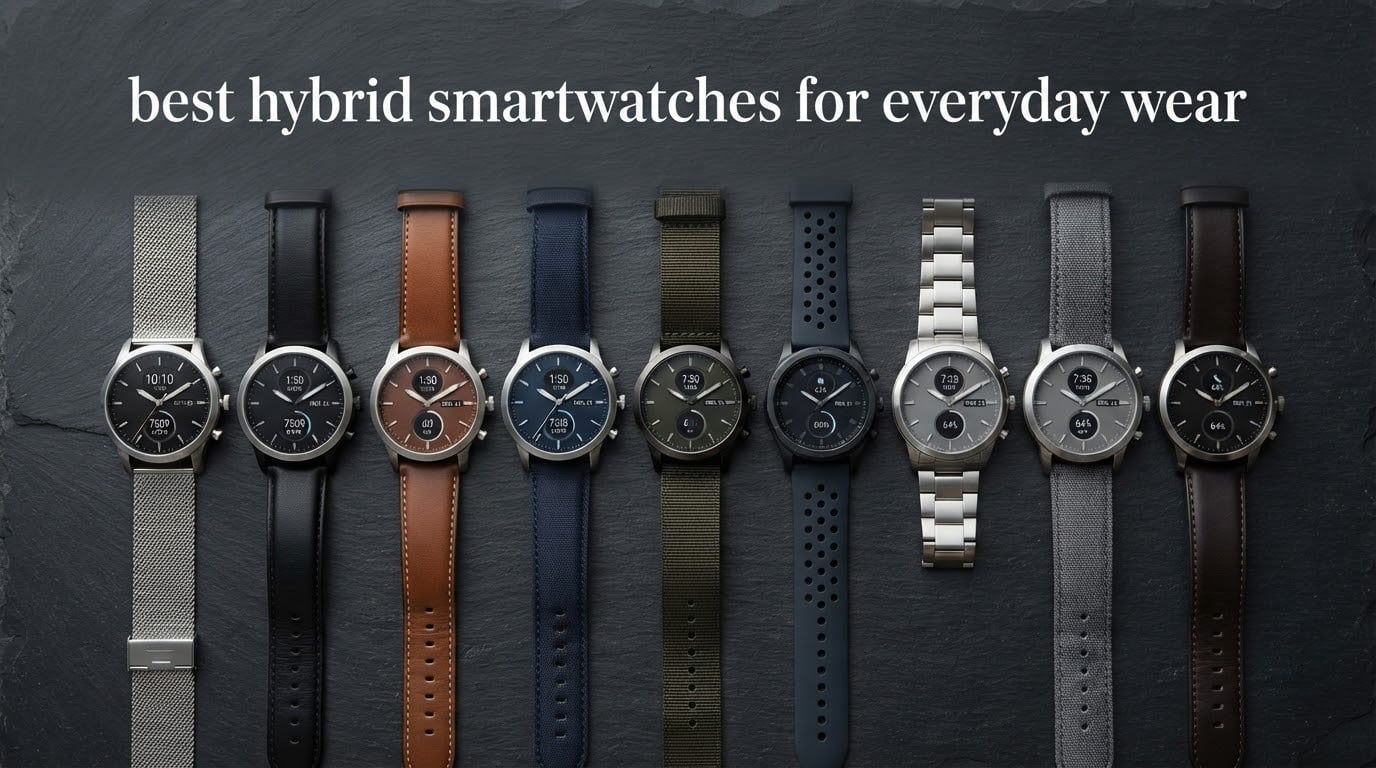 best hybrid smartwatches for everyday wear