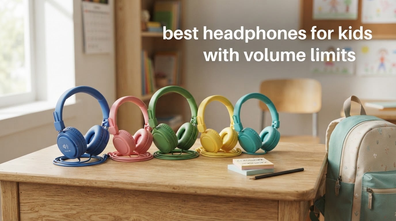 best headphones for kids with volume limits