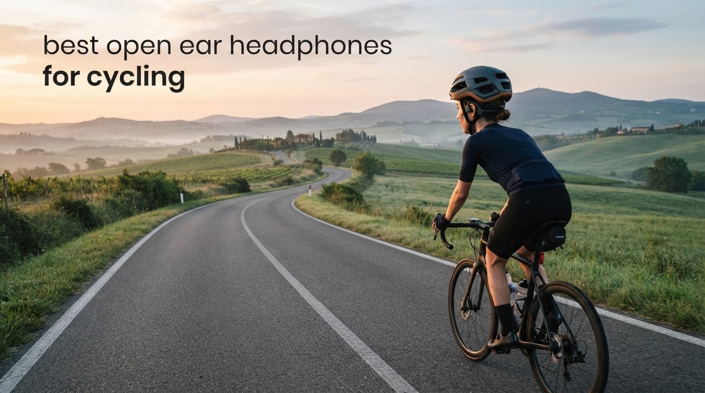 best open ear headphones for cycling