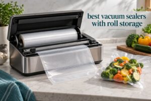 best vacuum sealers with roll storage