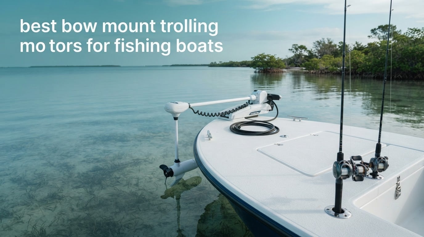 best bow mount trolling motors for fishing boats