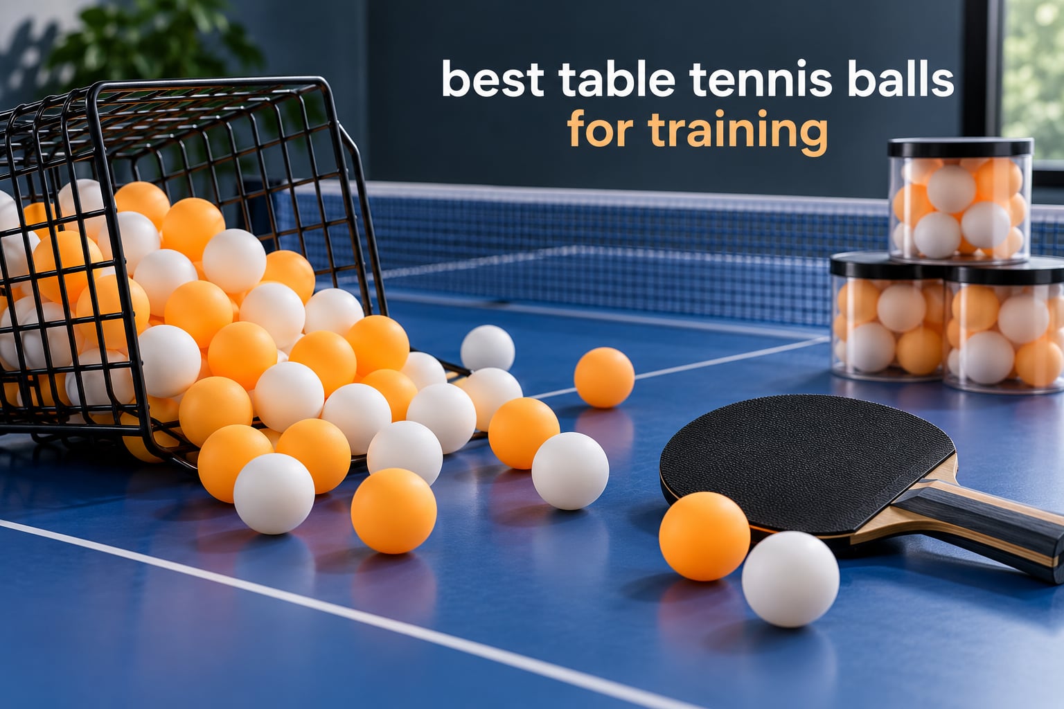 best table tennis balls for training