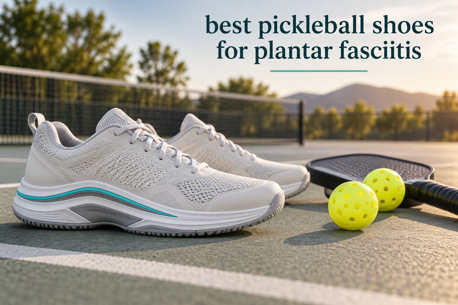 best pickleball shoes for plantar fasciitis