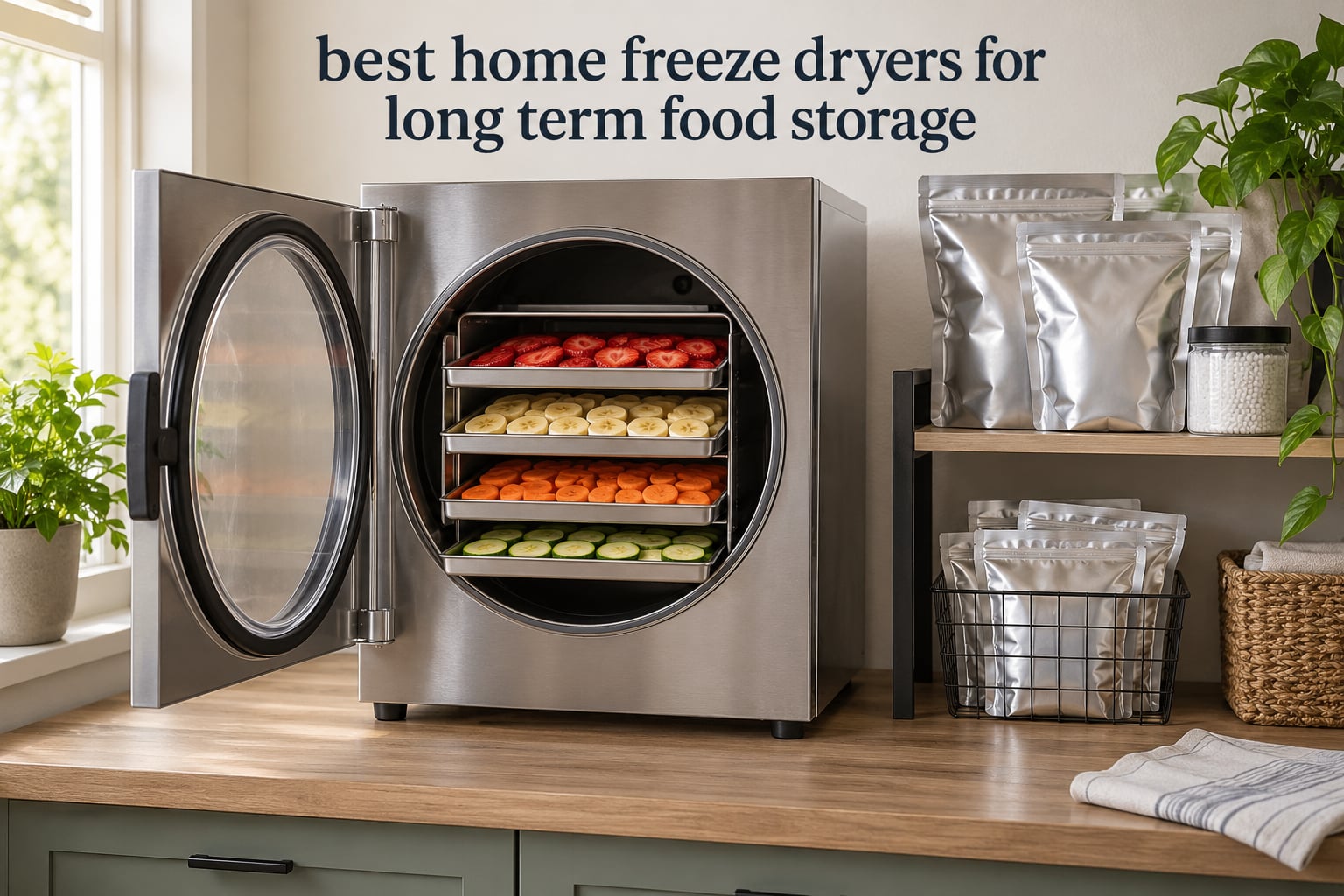 best home freeze dryers for long term food storage