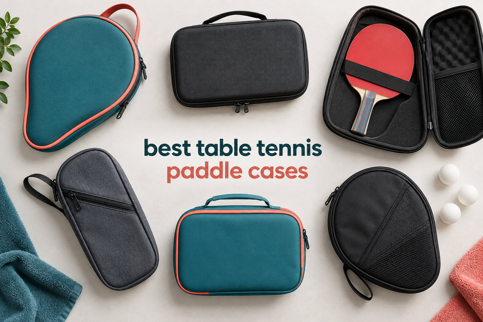 best table tennis paddle cases