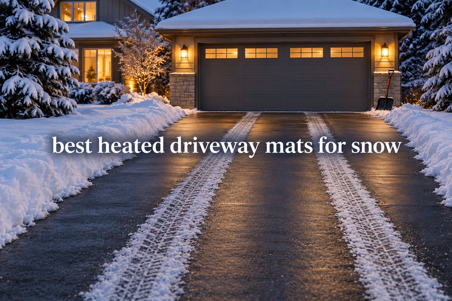 best heated driveway mats for snow