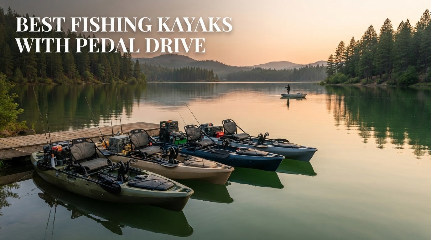 best fishing kayaks with pedal drive