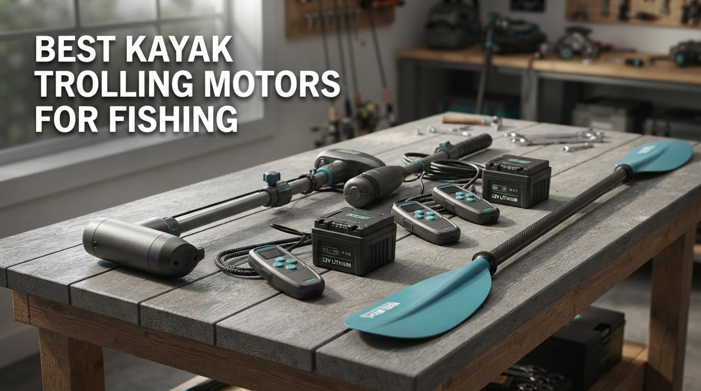 best kayak trolling motors for fishing